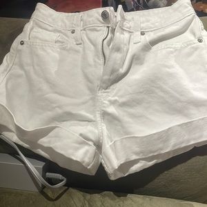 white wild fable shorts